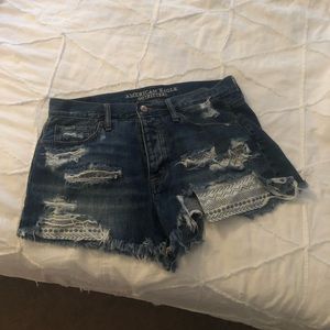 Shorty jean shorts